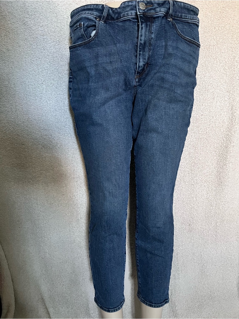LOFT Women's Dark Wash Skinny Jeans